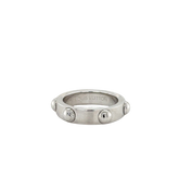 Louis Vuitton - Bague Clous Or blanc