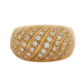 Bague Or jaune et Diamants