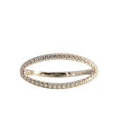 Vintage - Pince à Cheveux Or Blanc et Diamants