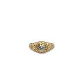 Bague Antique - Or jaune - Diamant 0,60 carat