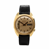 Vintage Bulova Accuquartz - Montre Homme - Or jaune - Année 70