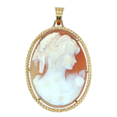 Vintage - Pendentif Camée Or jaune