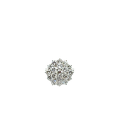 Bague Dôme - Or blanc et Diamants