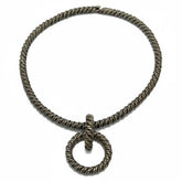 Hermès - Collier Vintage Argent - poinçon Lucien Vachey