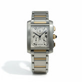Cartier - Montre Tank Française GM - Or et Acier