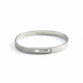 MESSIKA - Bangle Move Noa PM Semi Pavé - Or Blanc