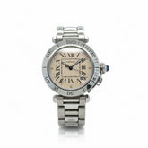 Cartier - Montre Pasha - Acier - 35 mm