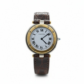 Cartier - Montre Santos Vendome - Or et Acier - Circa 1980