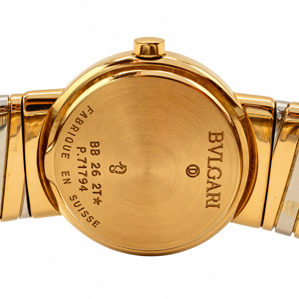 Bulgari - Montre Tubogas Or jaune et Acier - Année 90