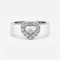 Chopard - Bague Happy Diamond - Or blanc et Diamants
