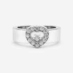Chopard - Bague Happy Diamond - Or blanc et Diamants