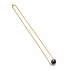 Collier or jaune - Perle de Tahiti et Diamants