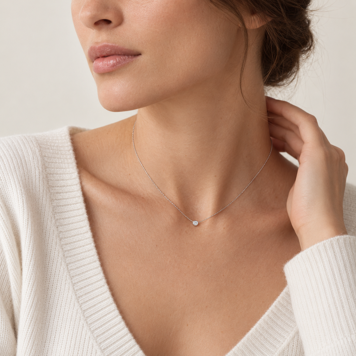 Pendentif Cartier d’amour Diamant taille brillant - Mini modèle