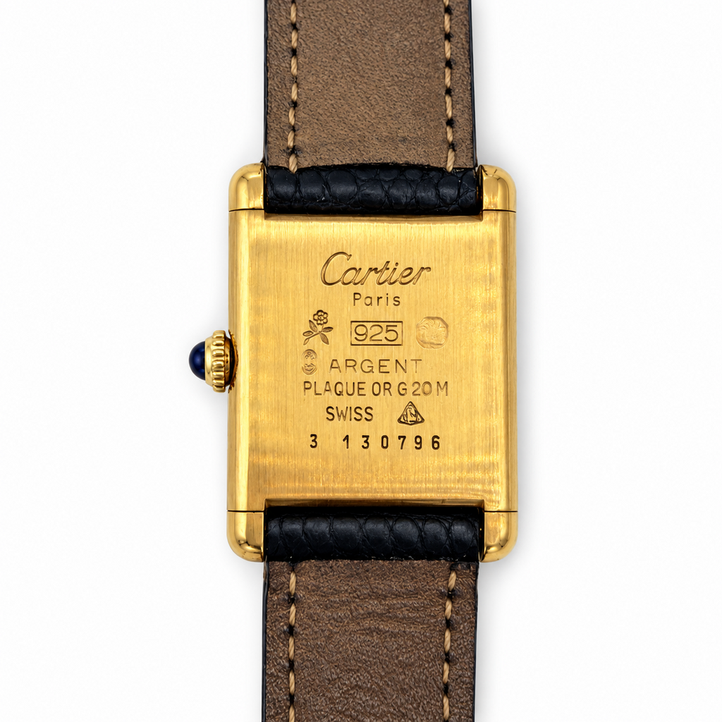 Cartier - Montre Tank Must - Vermeil