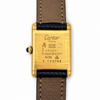 Cartier - Montre Tank Must - Vermeil