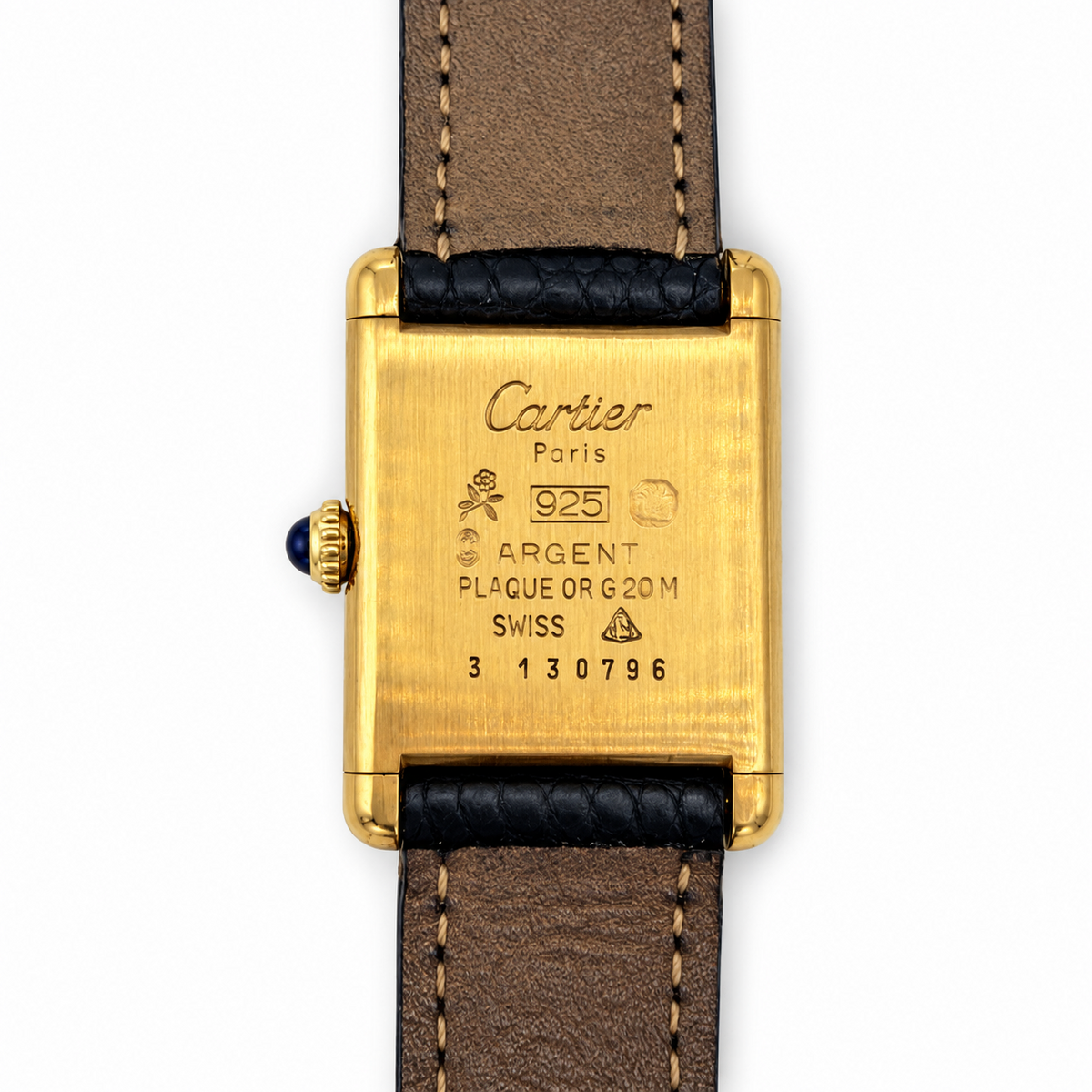 Cartier - Montre Tank Must - Vermeil