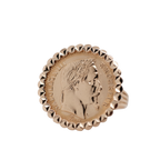 Bague Or jaune - Pièce Napoléon III