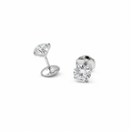 Boucles d’oreilles Puces Diamants