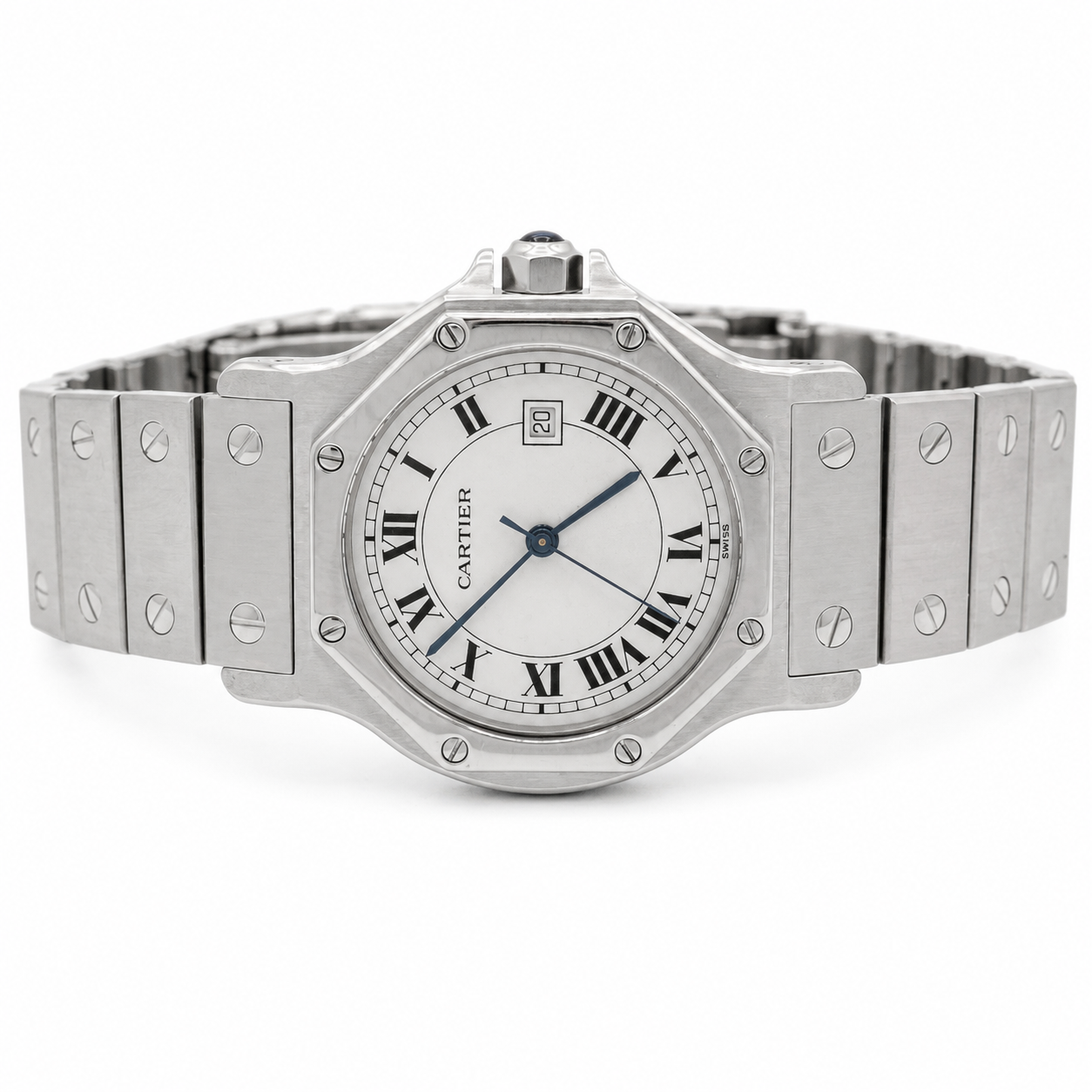 Cartier - Montre Santos Octogonale - Acier
