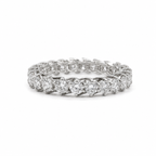 Alliance Américaine - Or blanc - Diamants
