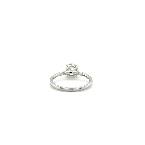 Bague Or blanc avec un magnifique diamant