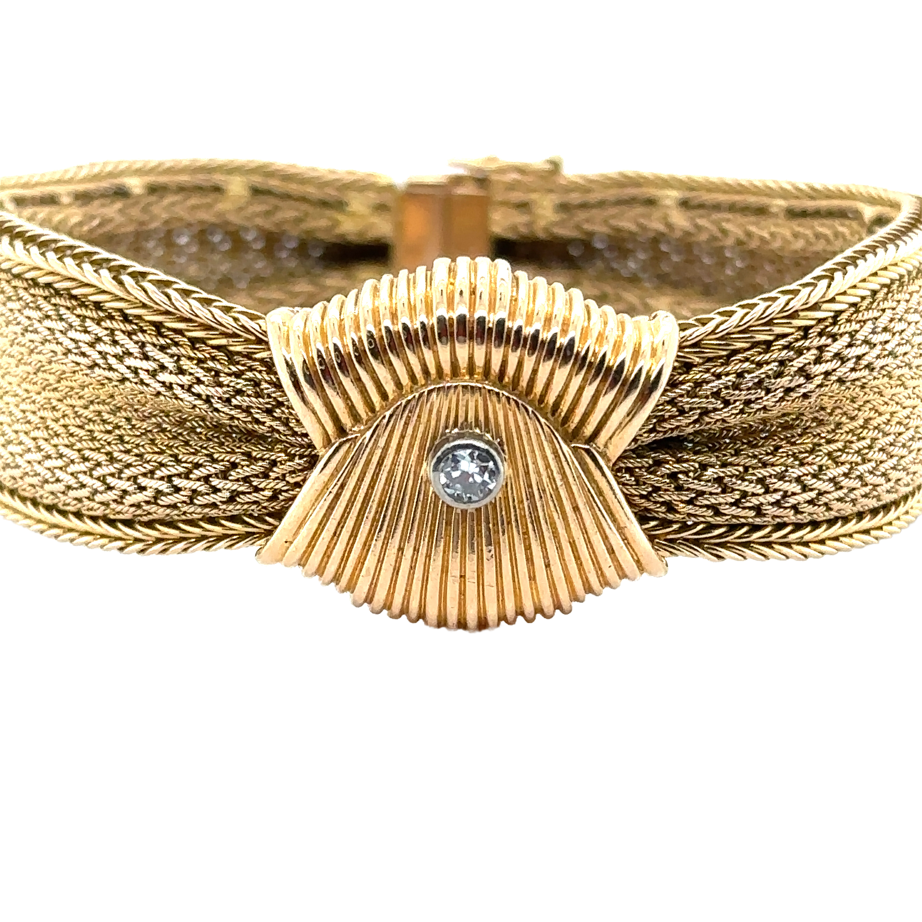 Blancpain - Montre mystérieuse Or jaune et Diamant