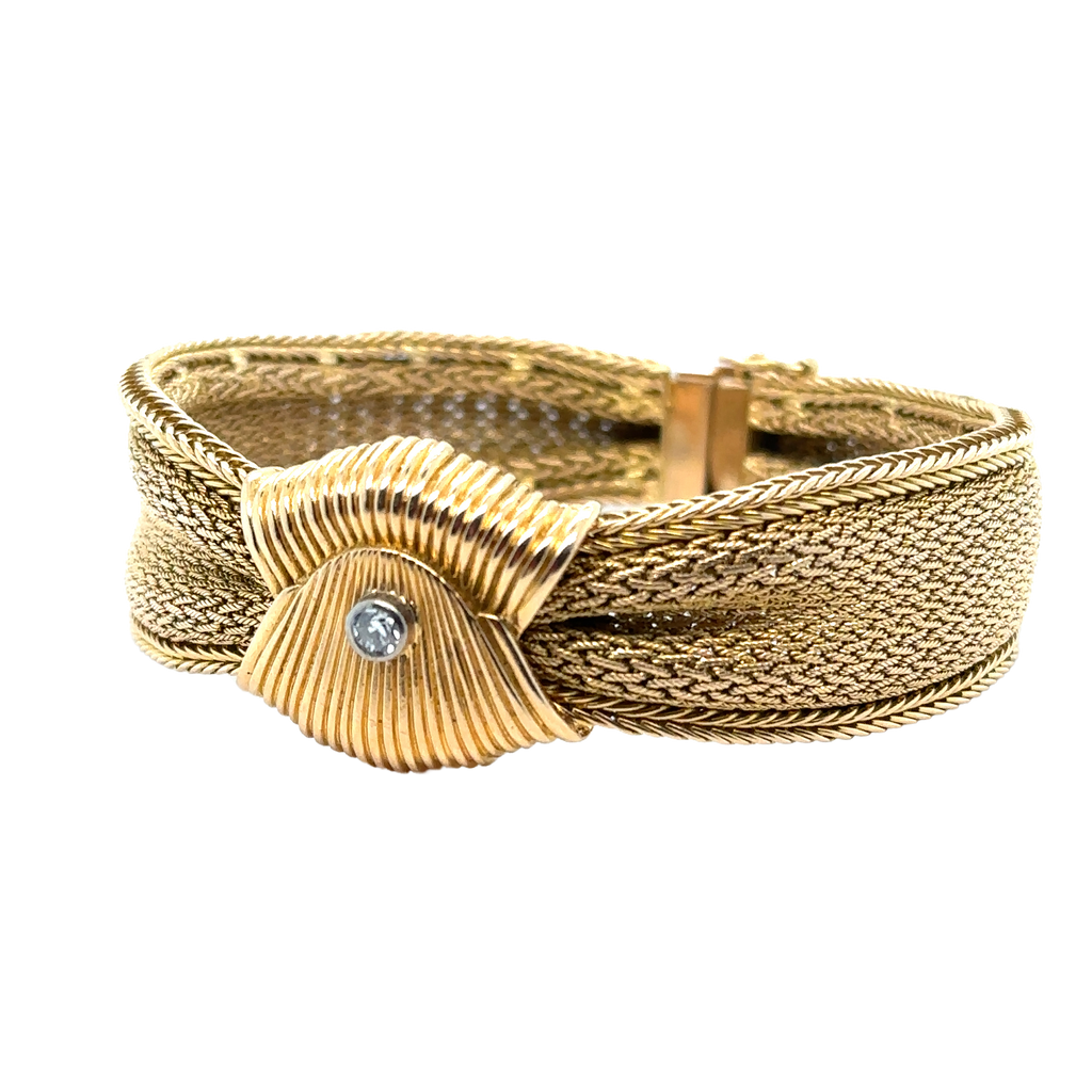 Blancpain - Montre mystérieuse Or jaune et Diamant