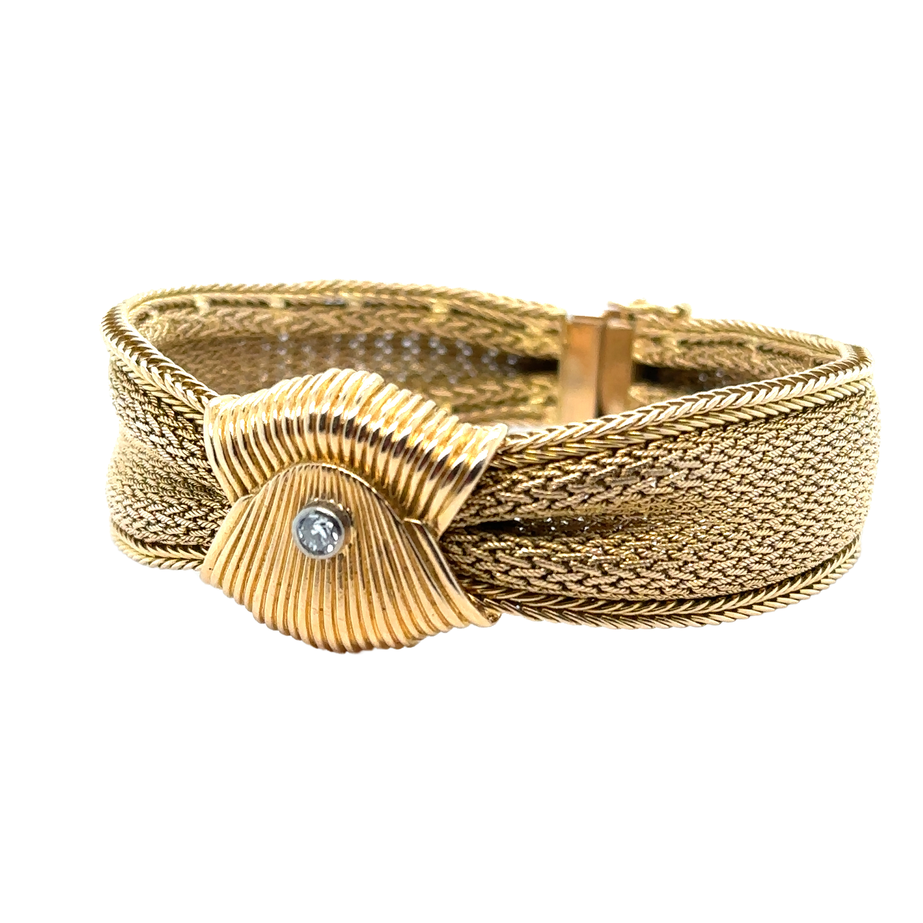 Blancpain - Montre mystérieuse Or jaune et Diamant