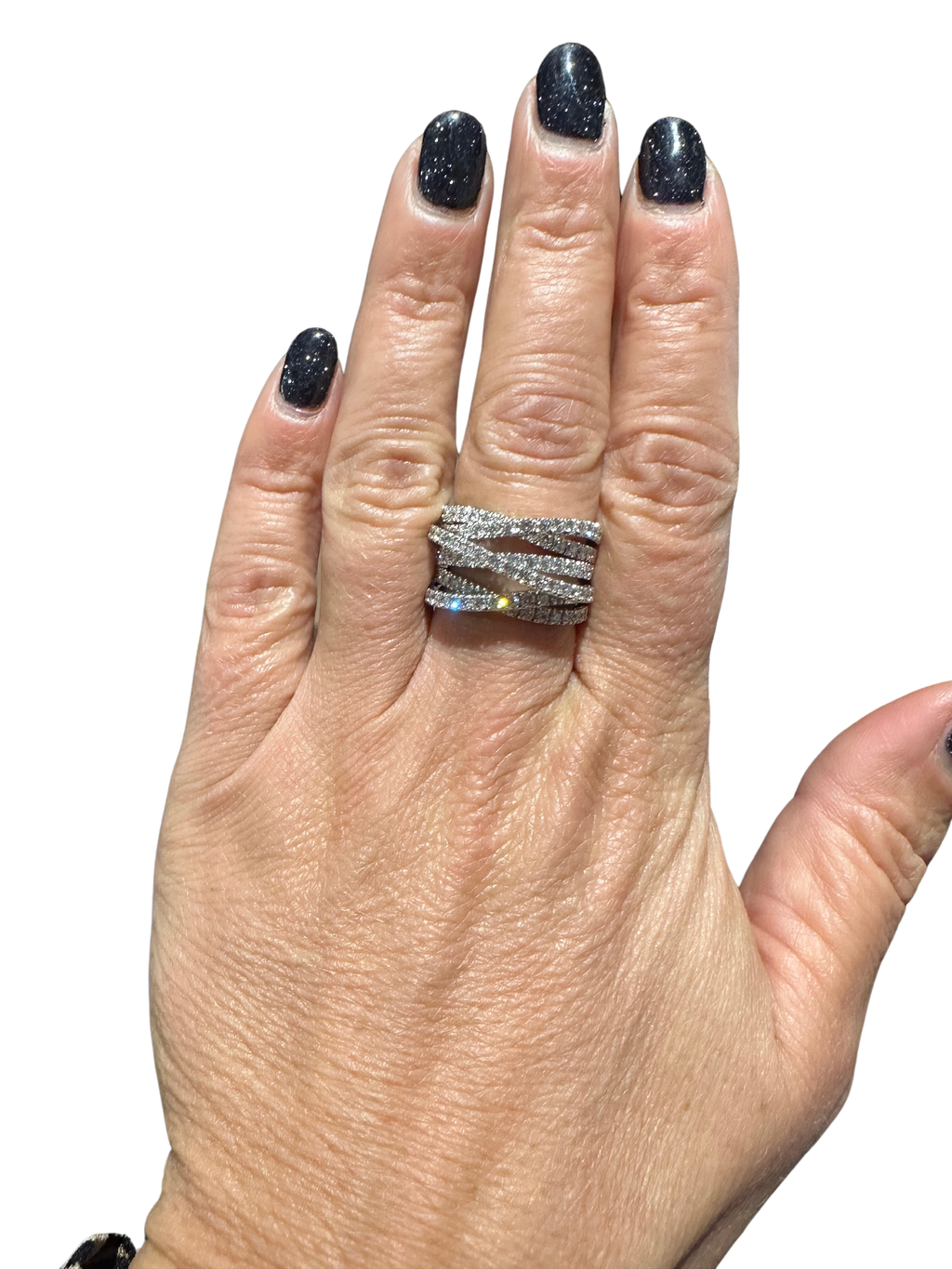 Léo Pizzo - Bague Or blanc et Diamants