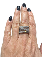 Léo Pizzo - Bague Or blanc et Diamants