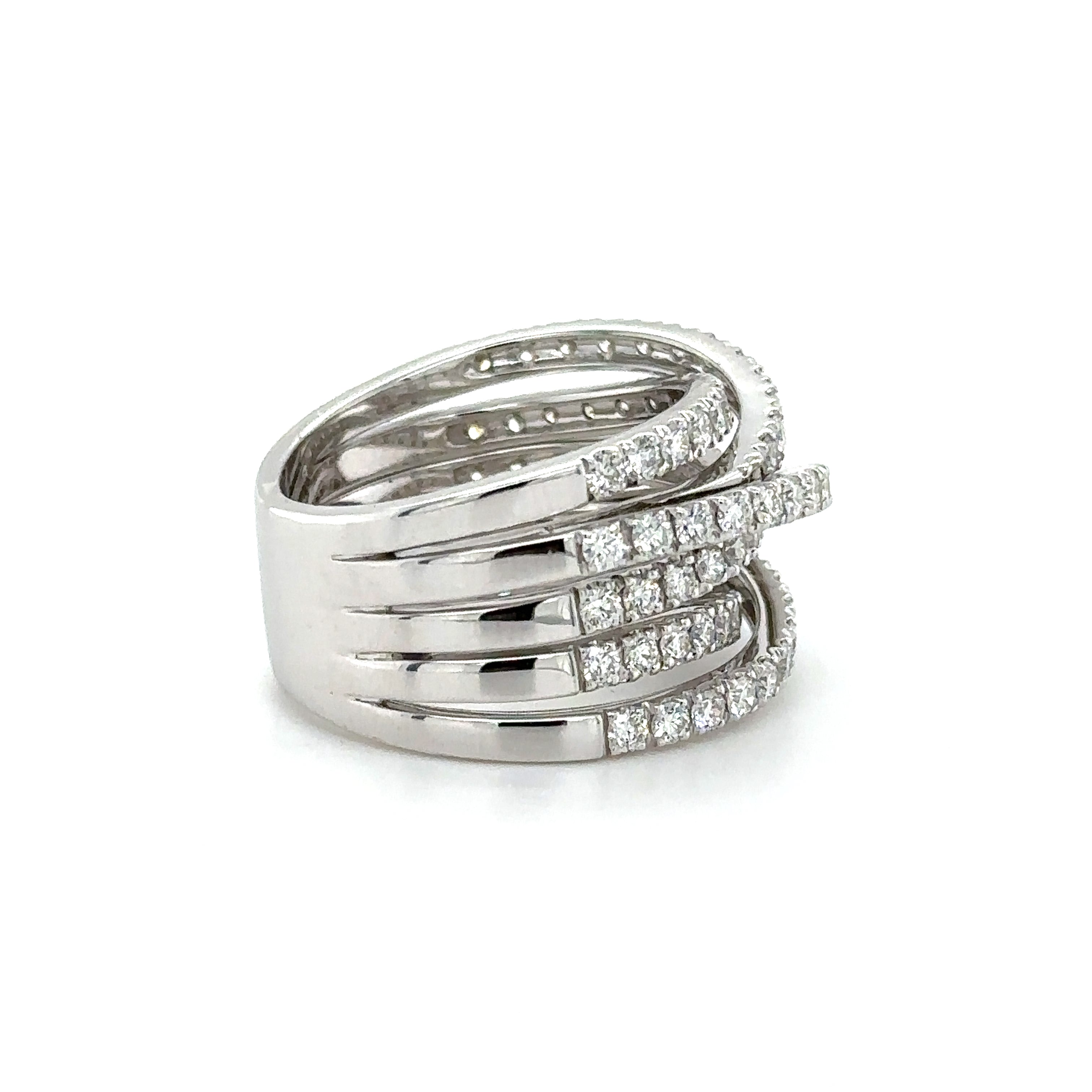 Léo Pizzo - Bague Or blanc et Diamants