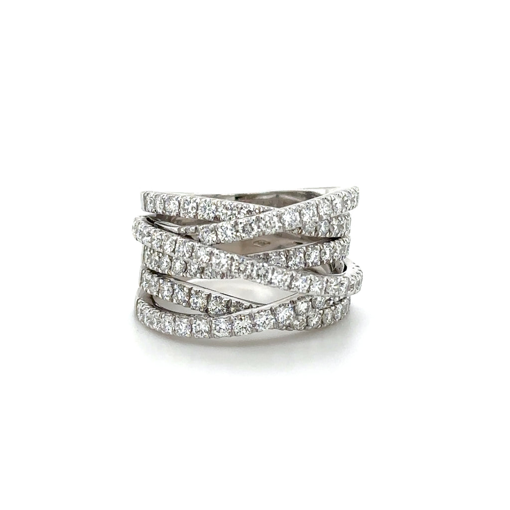 Léo Pizzo - Bague Or blanc et Diamants