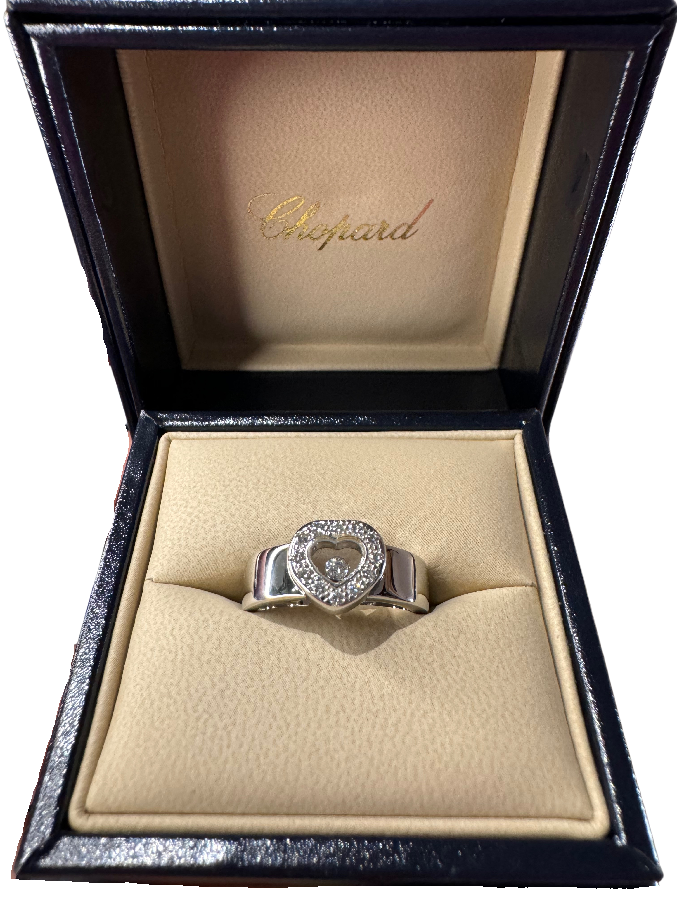 Chopard - Happy Diamond Ring White Gold and Diamond