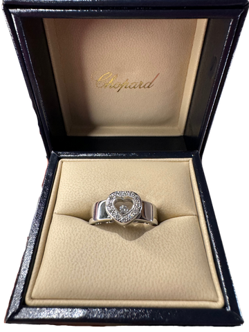 Chopard - Happy Diamond Ring White Gold and Diamond