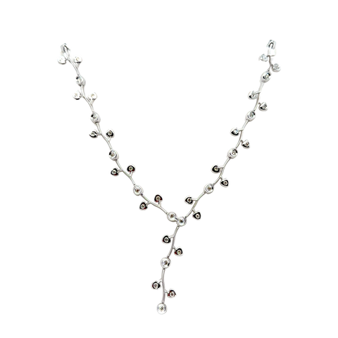 Necklace - White gold and Diamonds