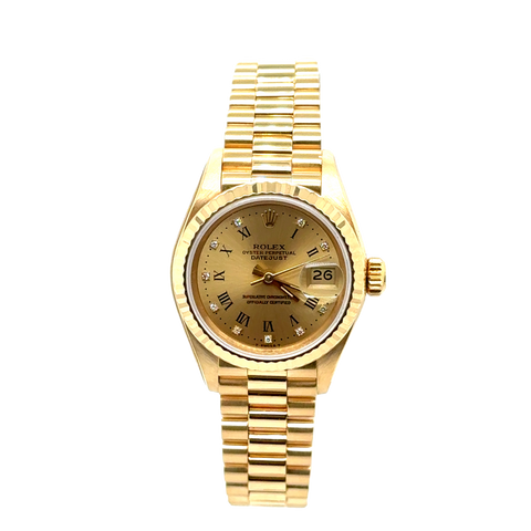 ROLEX - Montre Femme DateJust - Diamants