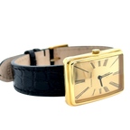 ETERNA MATIC - Montre rectangulaire - Or jaune