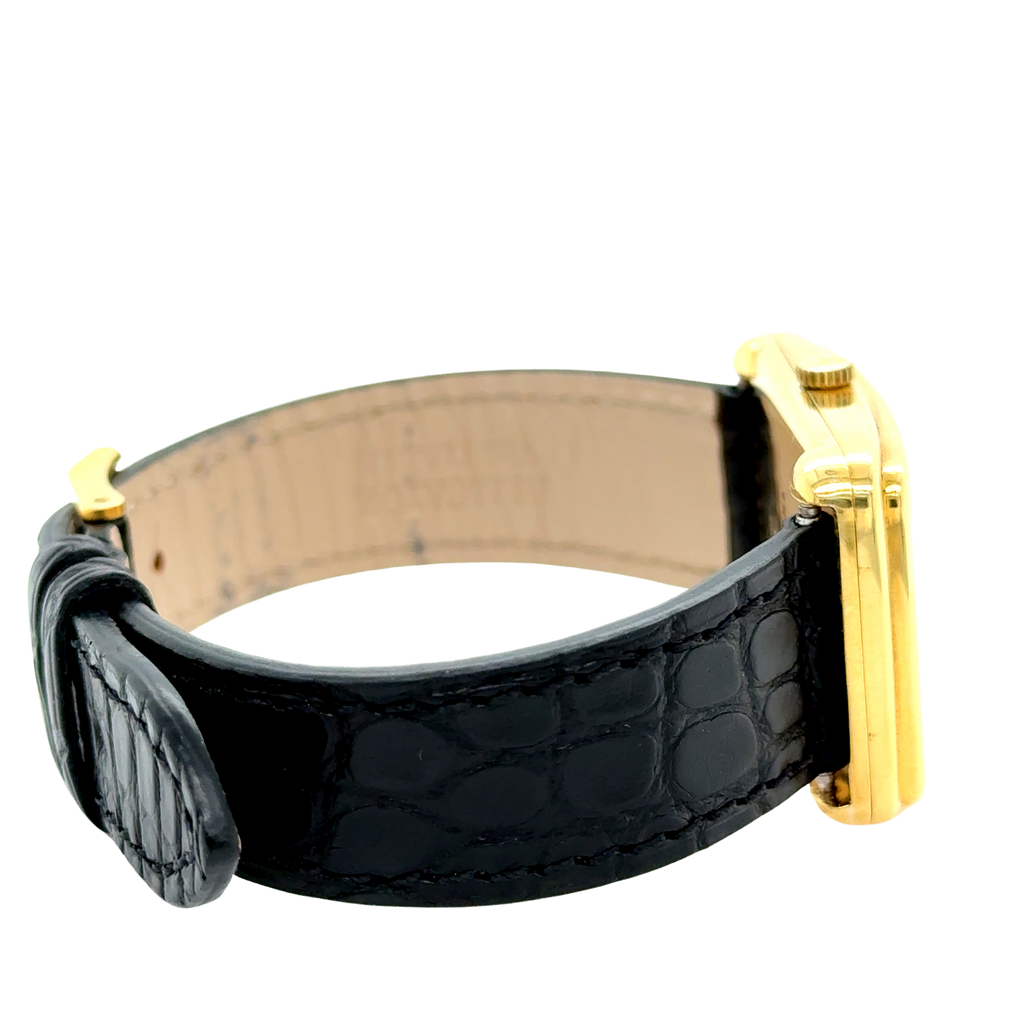 ETERNA MATIC - Montre rectangulaire - Or jaune