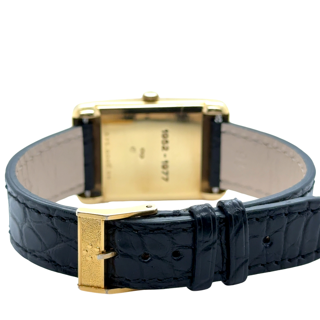 ETERNA MATIC - Montre rectangulaire - Or jaune