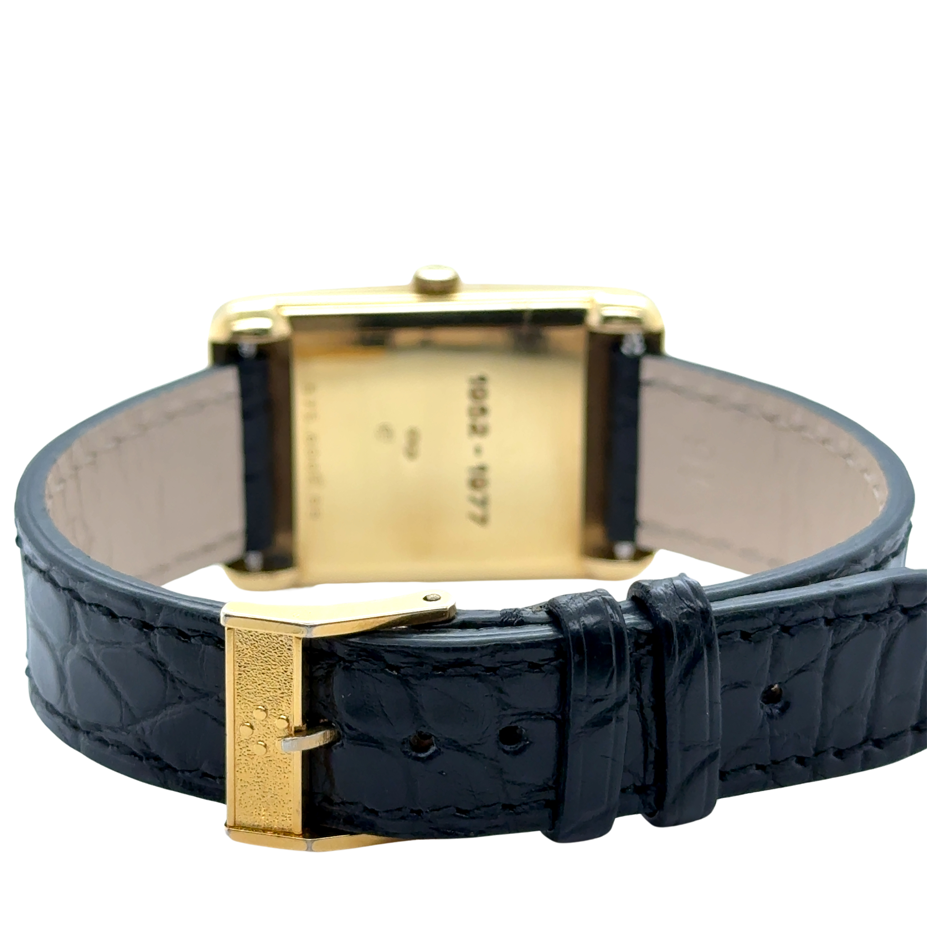 ETERNA MATIC - Montre rectangulaire - Or jaune