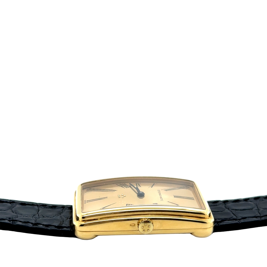 ETERNA MATIC - Montre rectangulaire - Or jaune