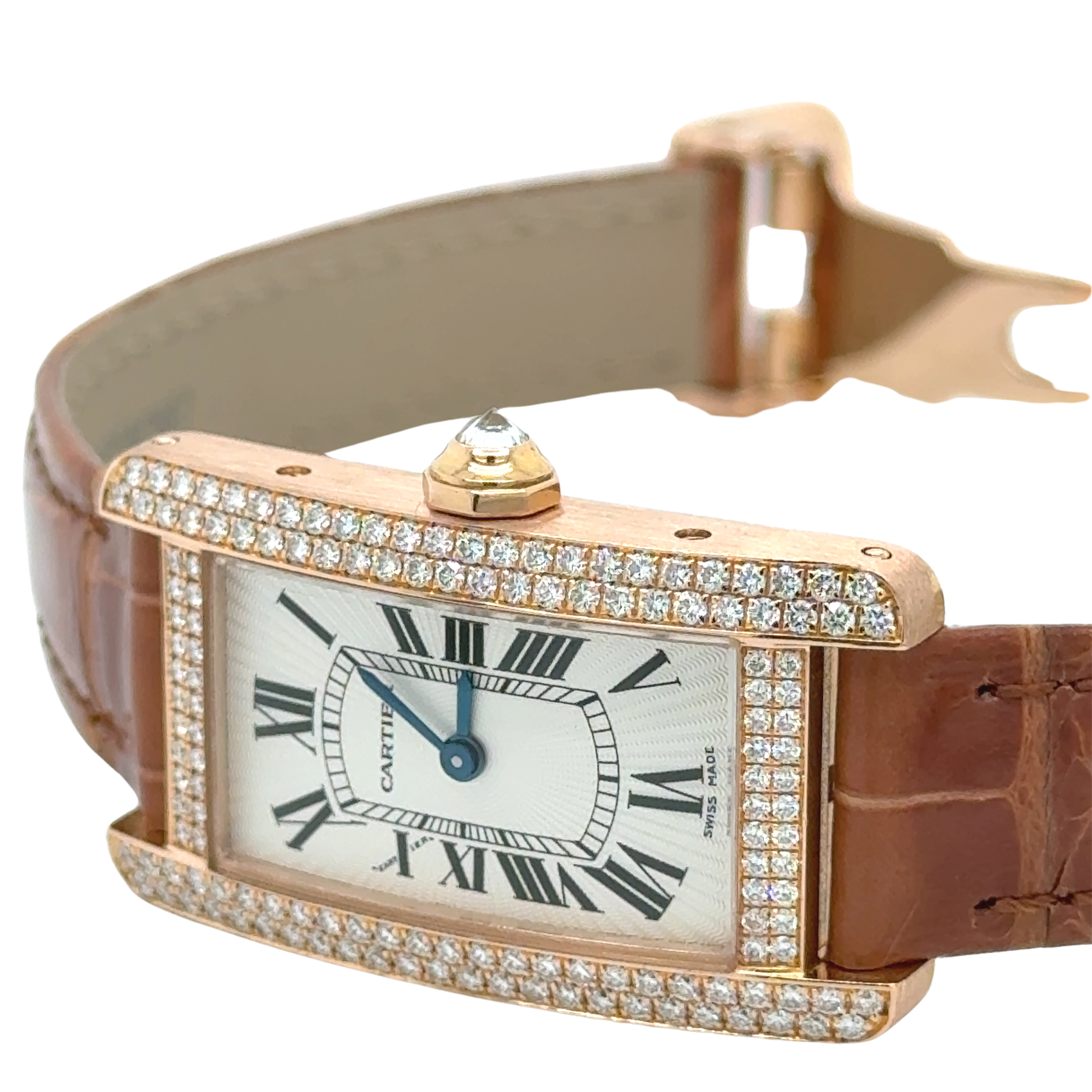 Cartier - Tank Americaine - Diamonds