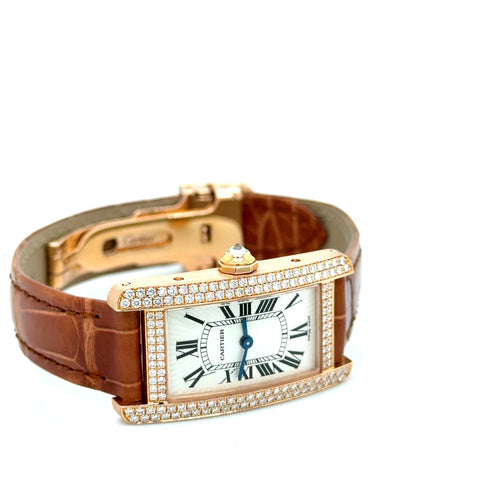 Cartier - Tank Americaine - Diamonds