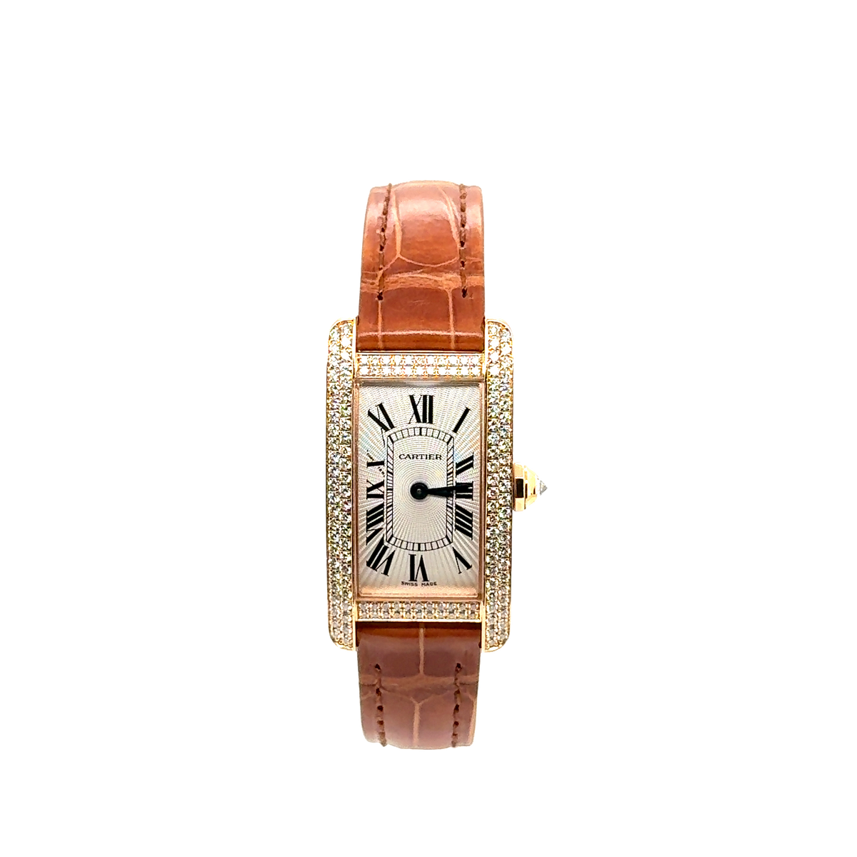 Cartier - Tank Americaine - Diamonds