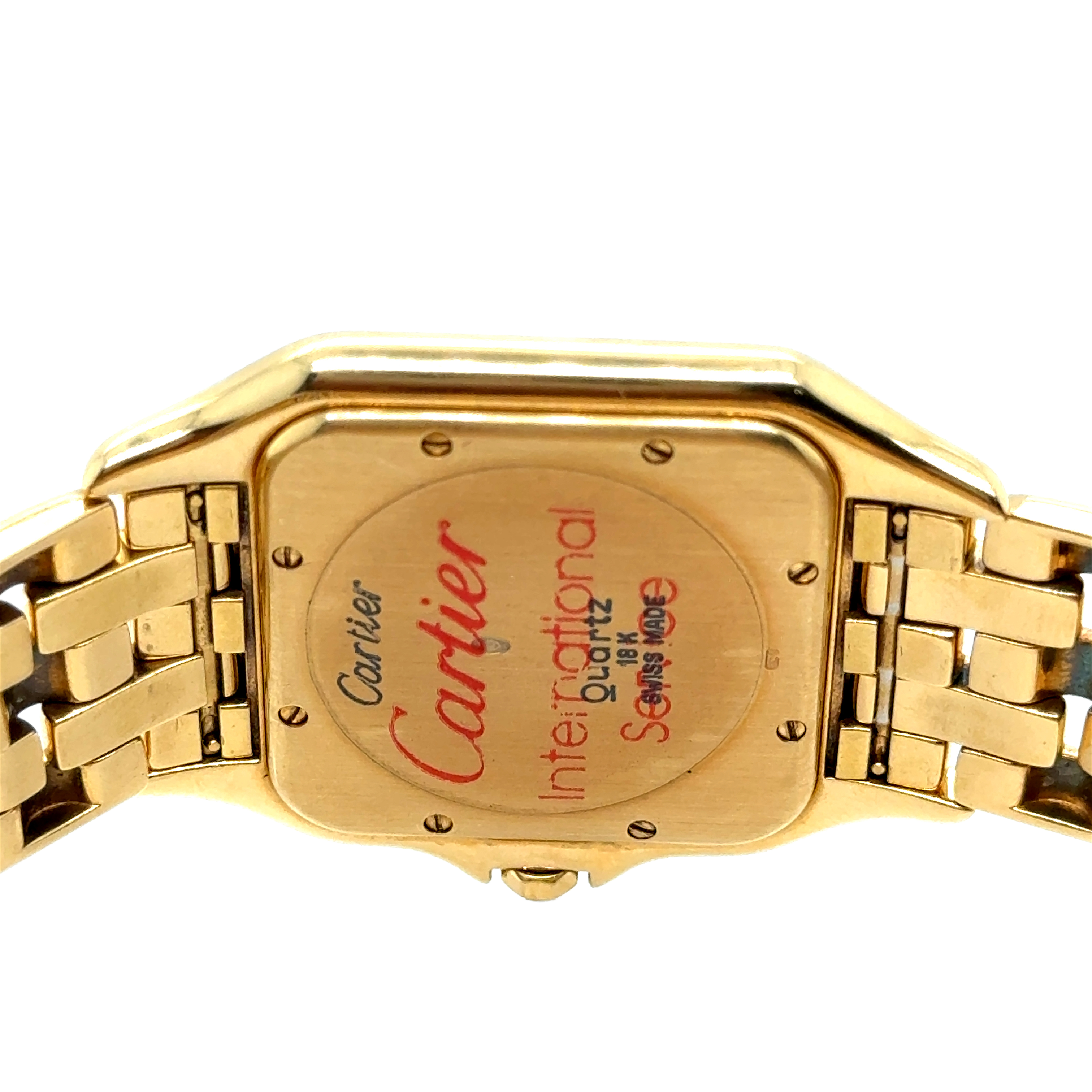 CARTIER - MONTRE PANTHÈRE OR JAUNE