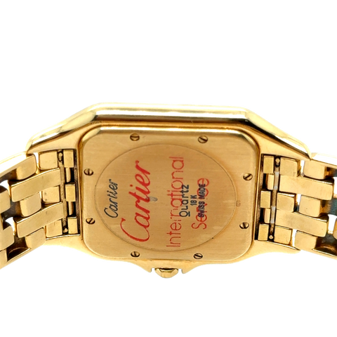 CARTIER - MONTRE PANTHÈRE OR JAUNE