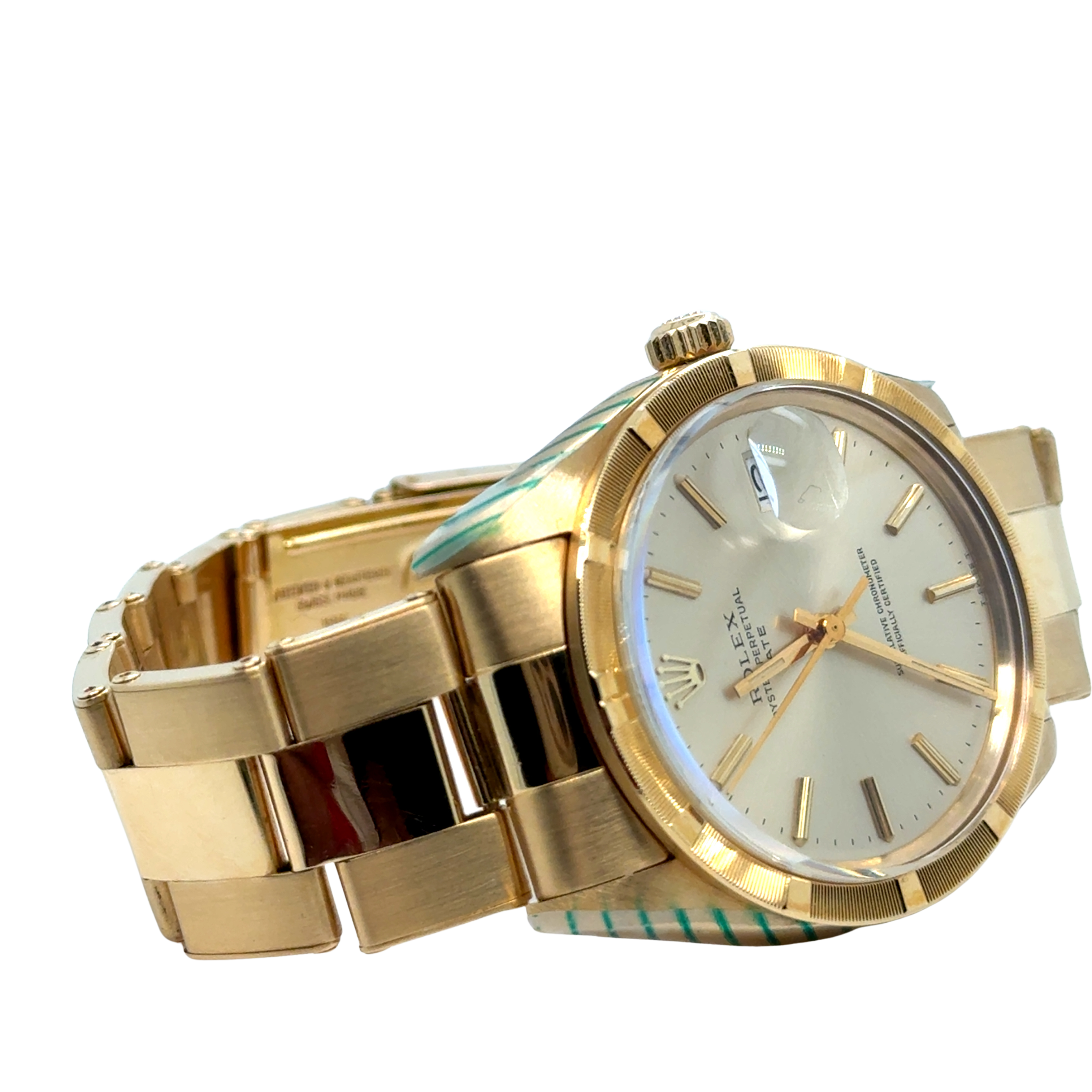 ROLEX - Montre Datejust Or jaune 18 carats - Modèle 1501 - Année 1970