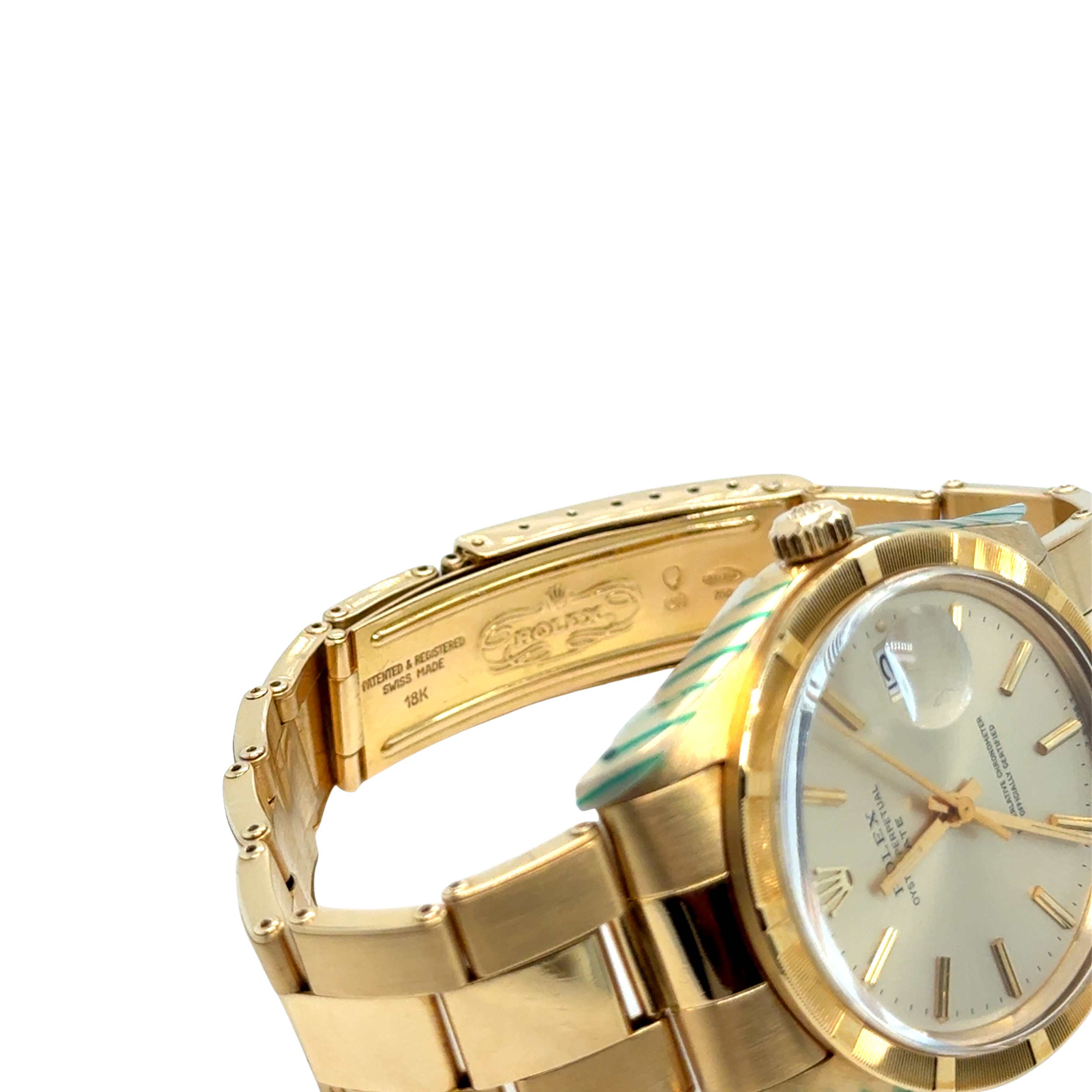 ROLEX - Montre Datejust Or jaune 18 carats - Modèle 1501 - Année 1970