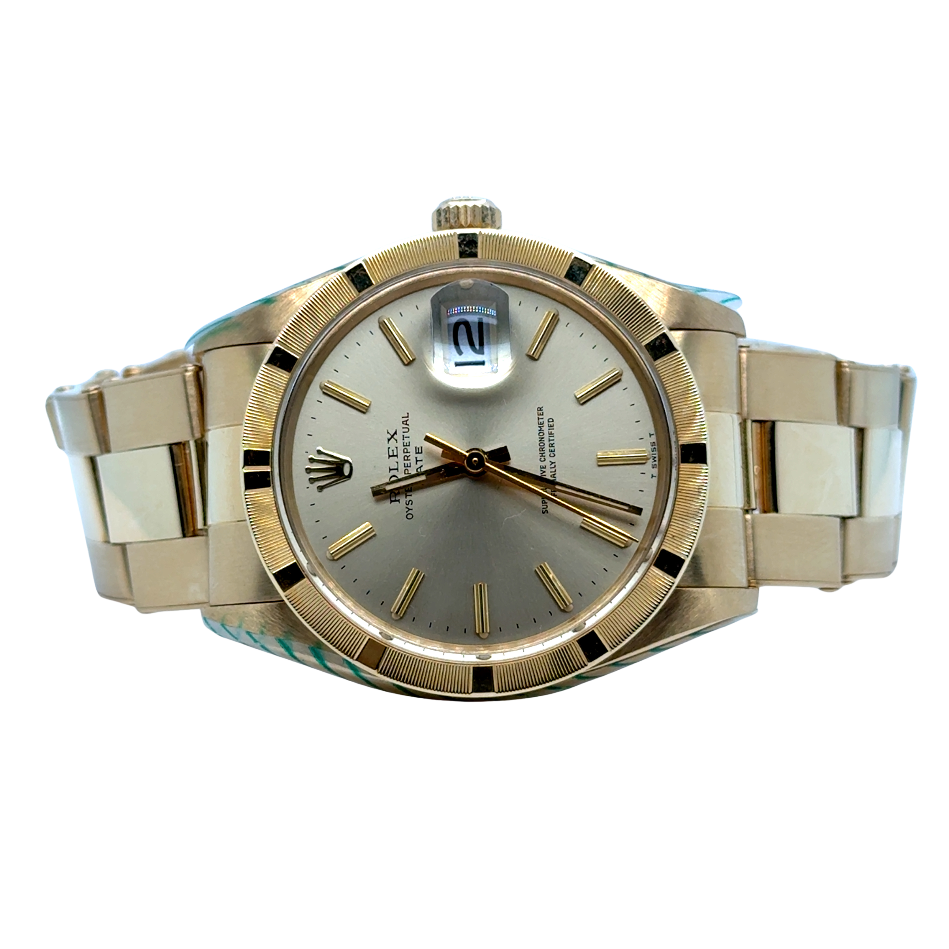 ROLEX - Montre Datejust Or jaune 18 carats - Modèle 1501 - Année 1970