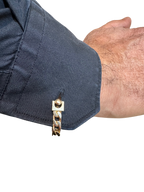 Boutons de manchette - Or jaune - Modéle Etrier